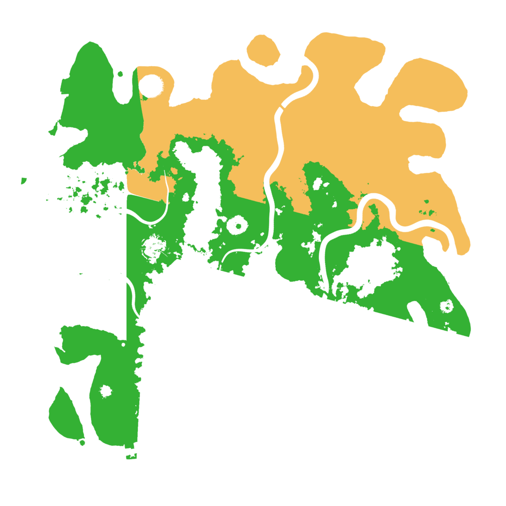 Biome Rust Map: Procedural Map, Size: 3850, Seed: 77084967