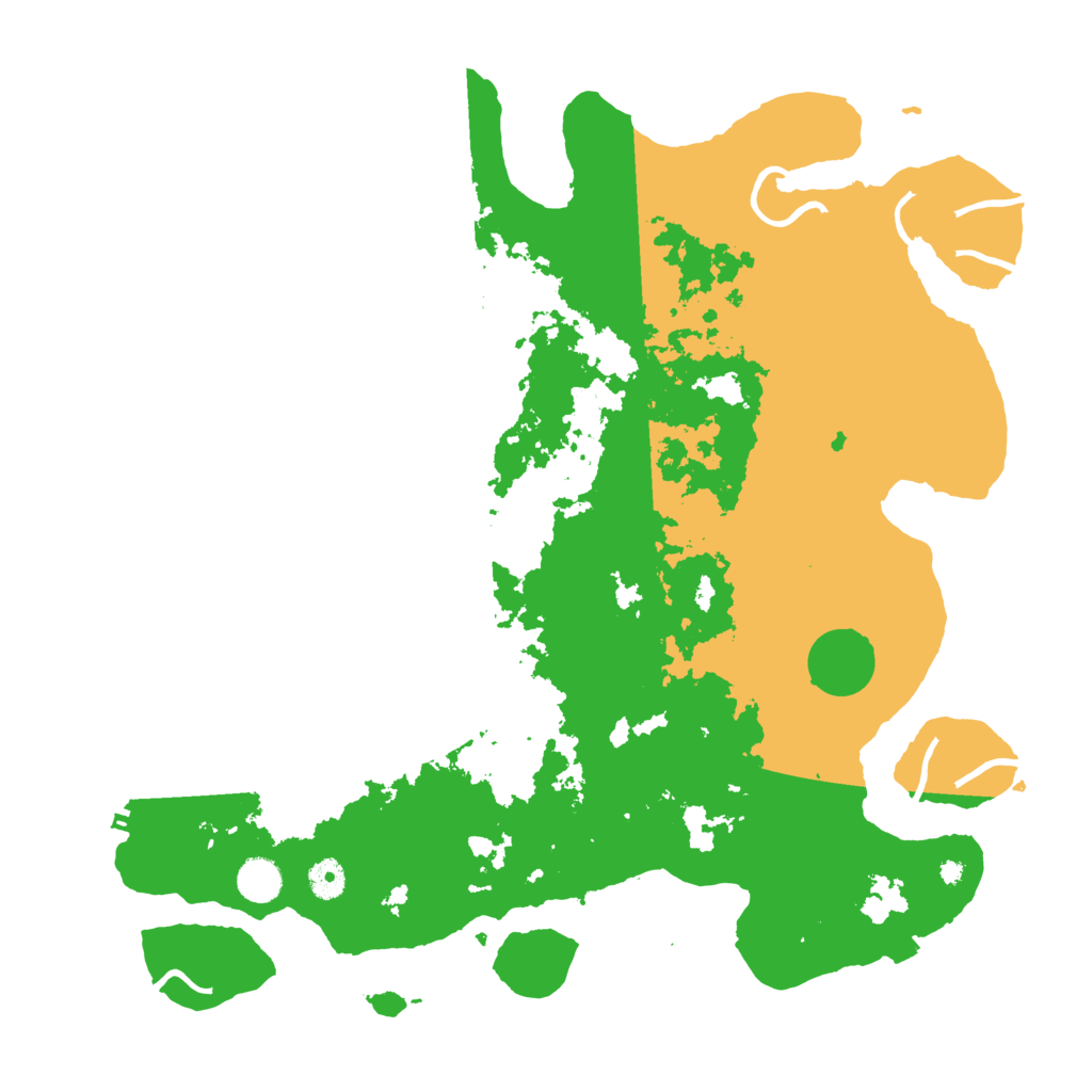 Biome Rust Map: Procedural Map, Size: 4300, Seed: 26817463