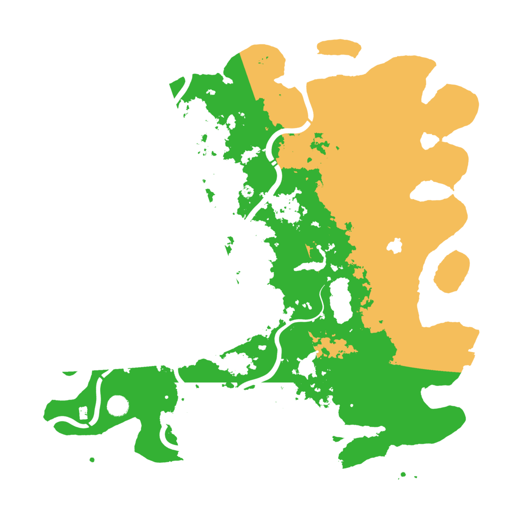 Biome Rust Map: Procedural Map, Size: 4250, Seed: 28863598