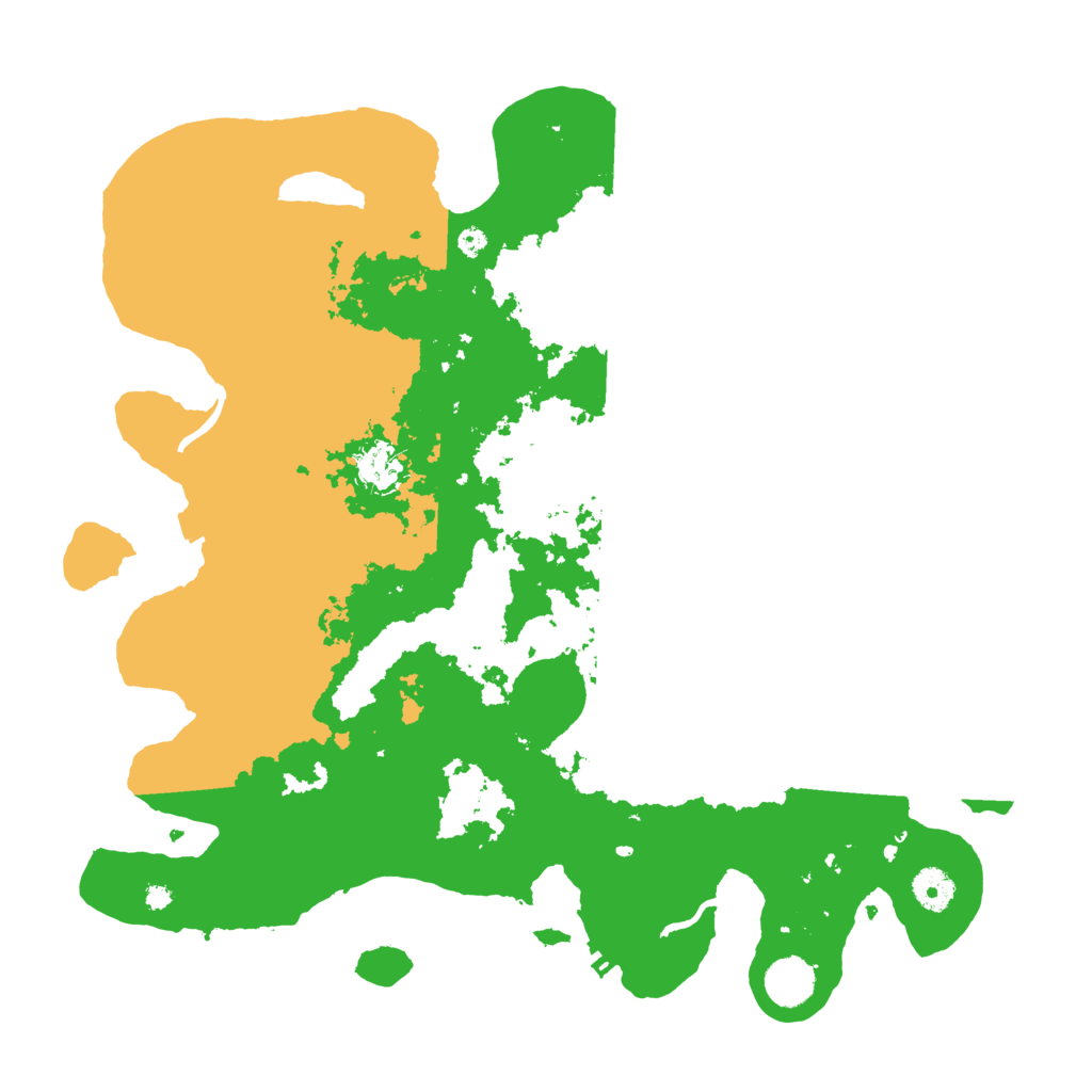 Biome Rust Map: Procedural Map, Size: 3950, Seed: 34002966