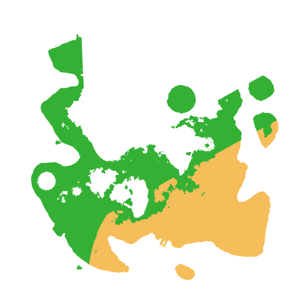 Biome Rust Map: Procedural Map, Size: 3000, Seed: 130523300