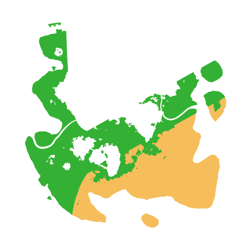 Biome Rust Map: Procedural Map, Size: 3000, Seed: 130523300