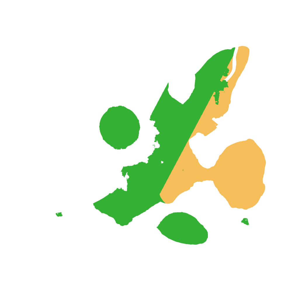 Biome Rust Map: Procedural Map, Size: 2000, Seed: 744471981