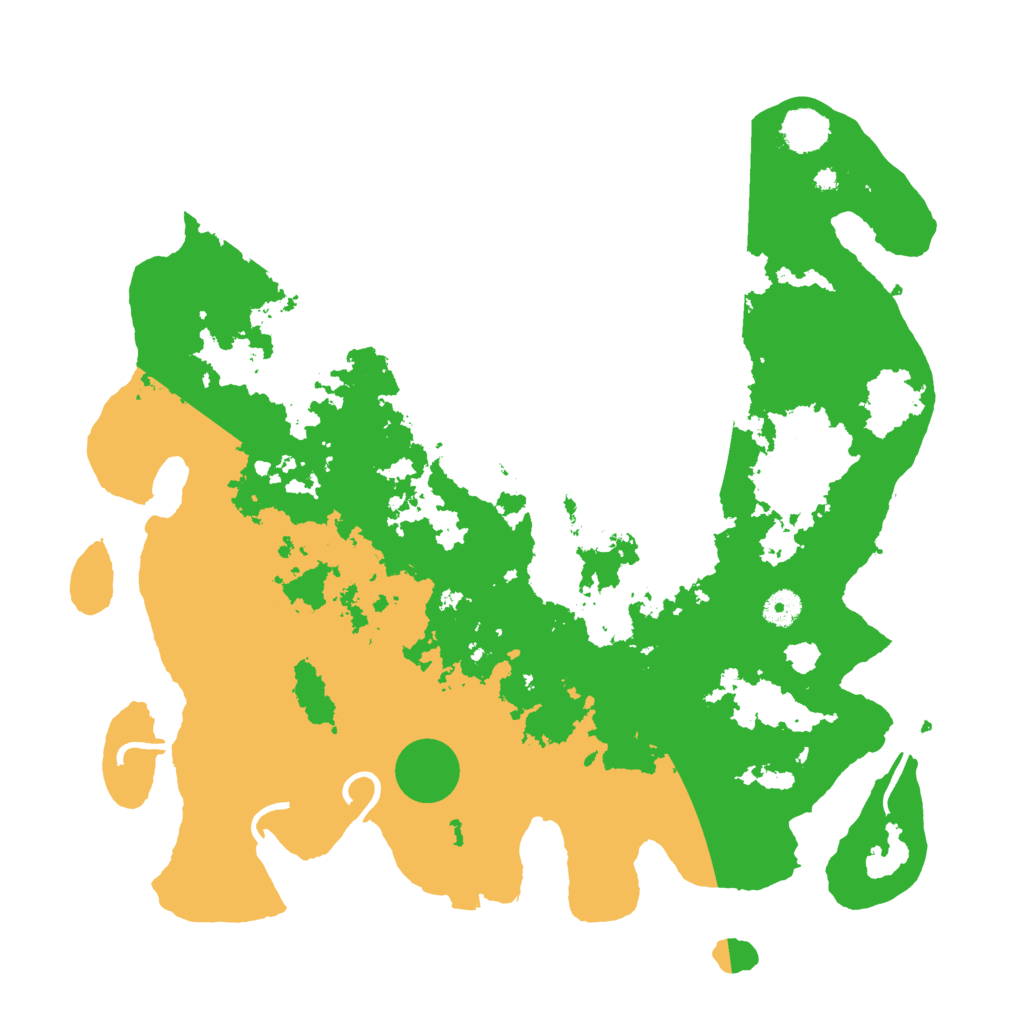 Biome Rust Map: Procedural Map, Size: 4200, Seed: 1086393193