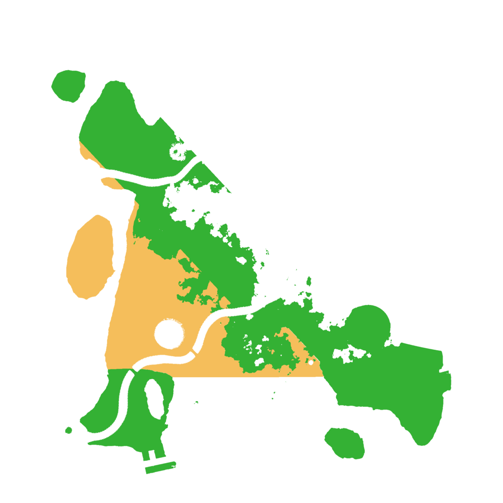 Biome Rust Map: Procedural Map, Size: 3000, Seed: 1988273564