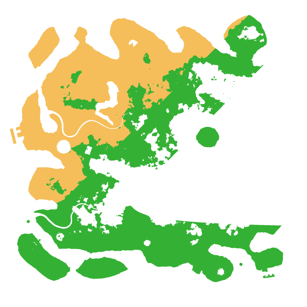 Biome Rust Map: Procedural Map, Size: 4000, Seed: 823704046