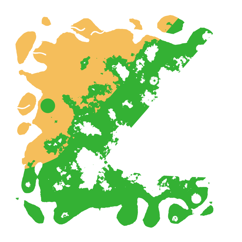 Biome Rust Map: Procedural Map, Size: 4400, Seed: 58686034