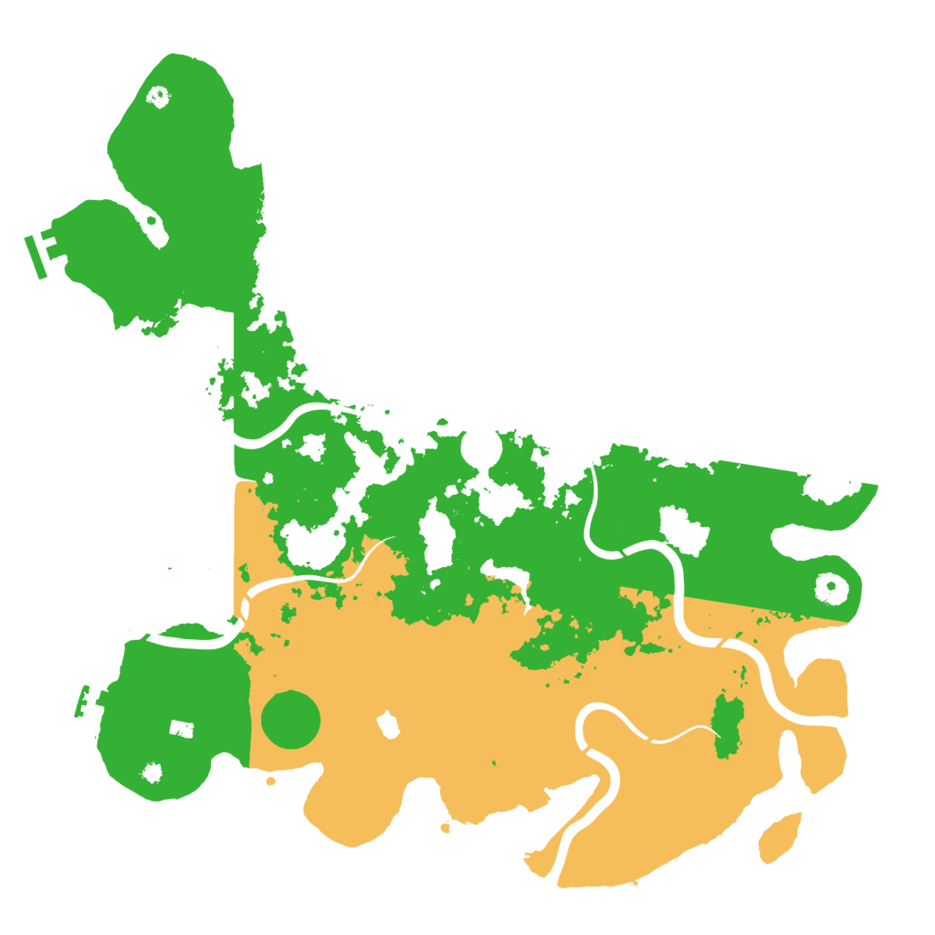 Biome Rust Map: Procedural Map, Size: 4250, Seed: 40114330