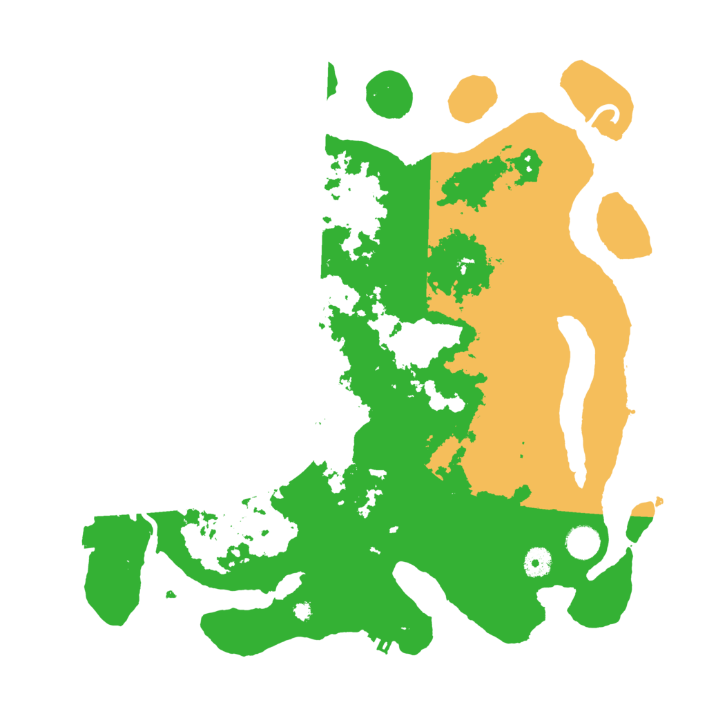Biome Rust Map: Procedural Map, Size: 3700, Seed: 22021209