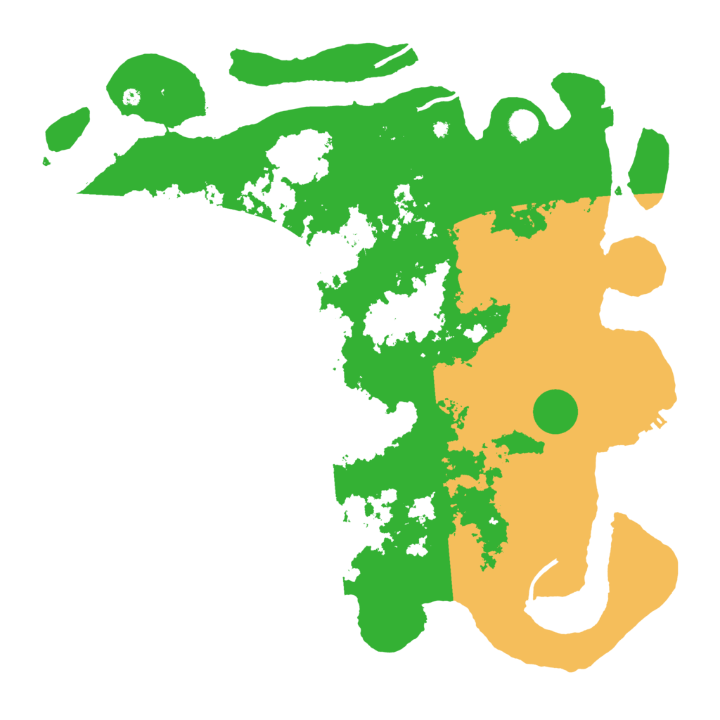 Biome Rust Map: Procedural Map, Size: 4250, Seed: 258915951