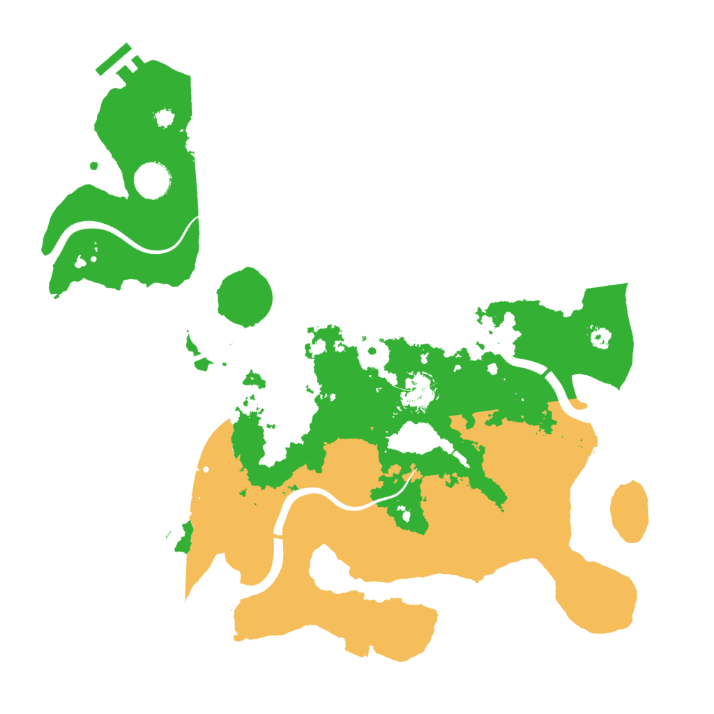 Biome Rust Map: Procedural Map, Size: 3450, Seed: 1470675