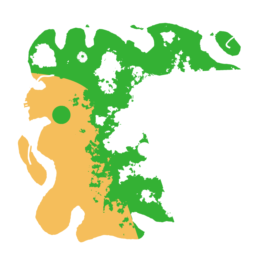 Biome Rust Map: Procedural Map, Size: 3800, Seed: 81057147