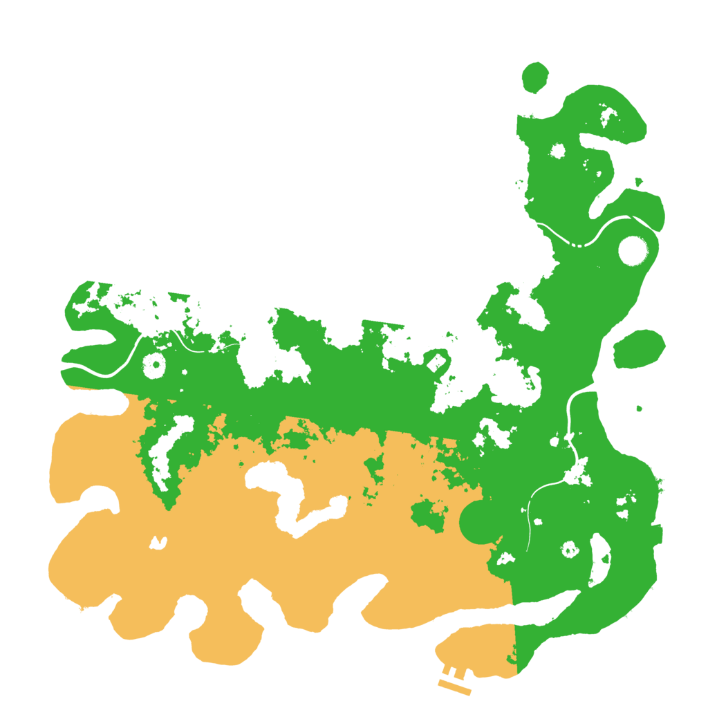Biome Rust Map: Procedural Map, Size: 4250, Seed: 14092458