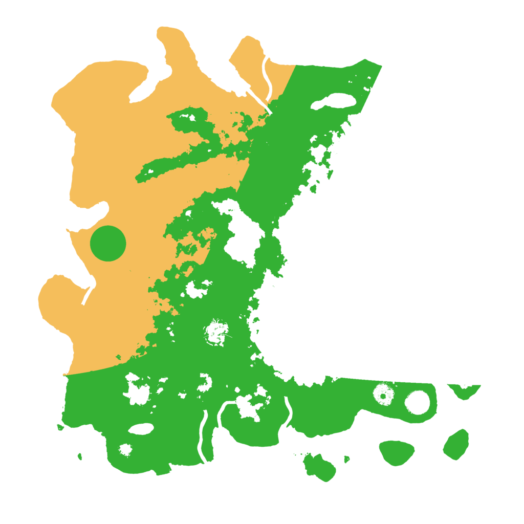 Biome Rust Map: Procedural Map, Size: 3850, Seed: 56506477
