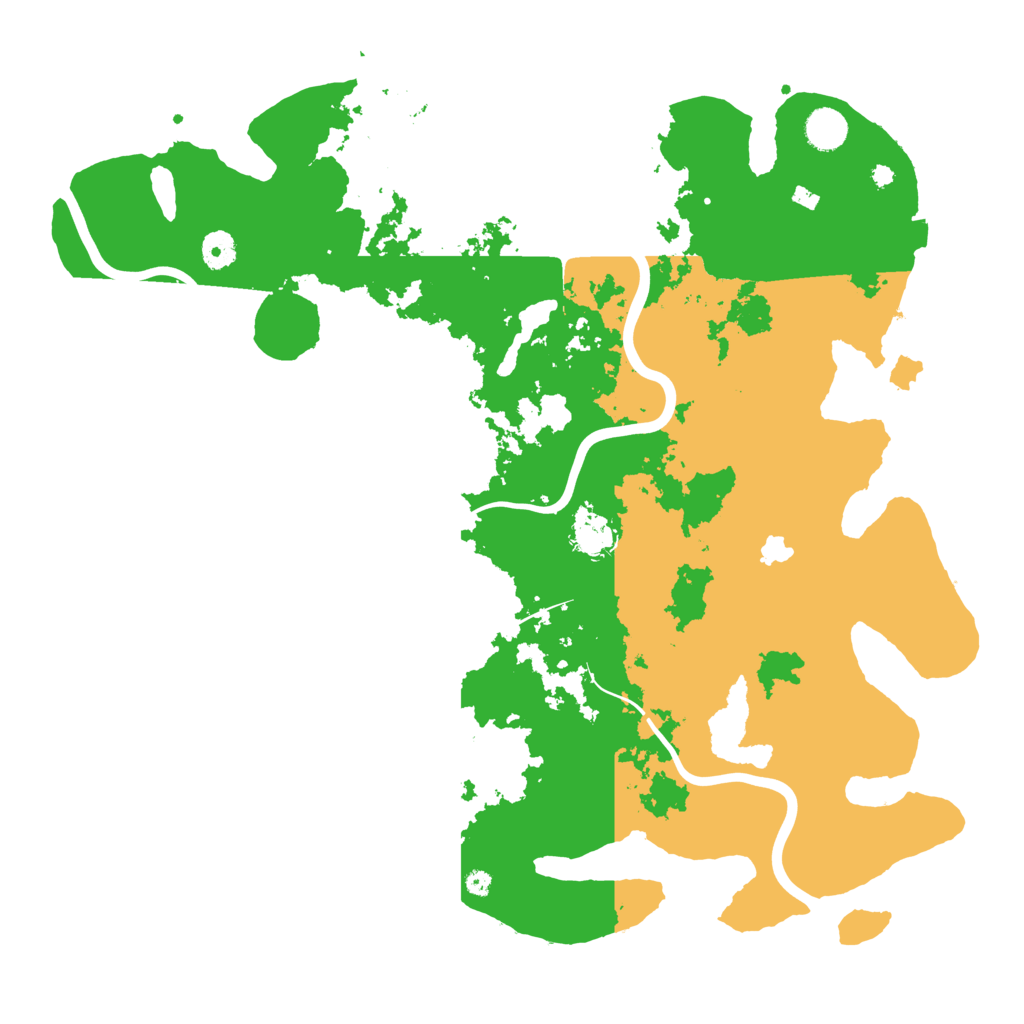 Biome Rust Map: Procedural Map, Size: 4250, Seed: 42768977