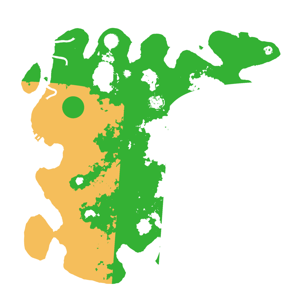 Biome Rust Map: Procedural Map, Size: 3650, Seed: 66574416