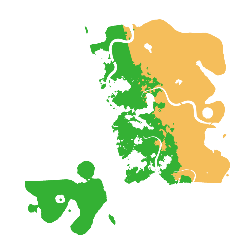 Biome Rust Map: Procedural Map, Size: 4000, Seed: 37423105