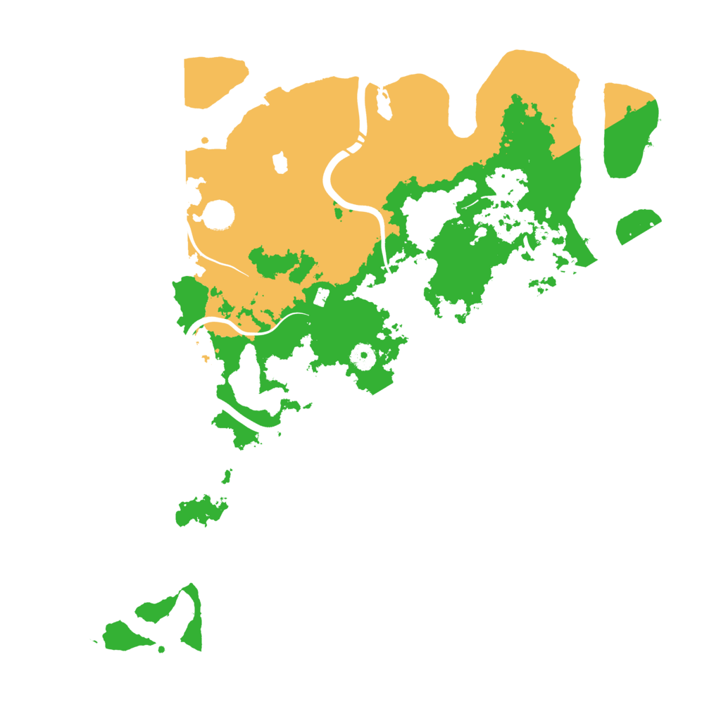 Biome Rust Map: Procedural Map, Size: 4250, Seed: 38799576