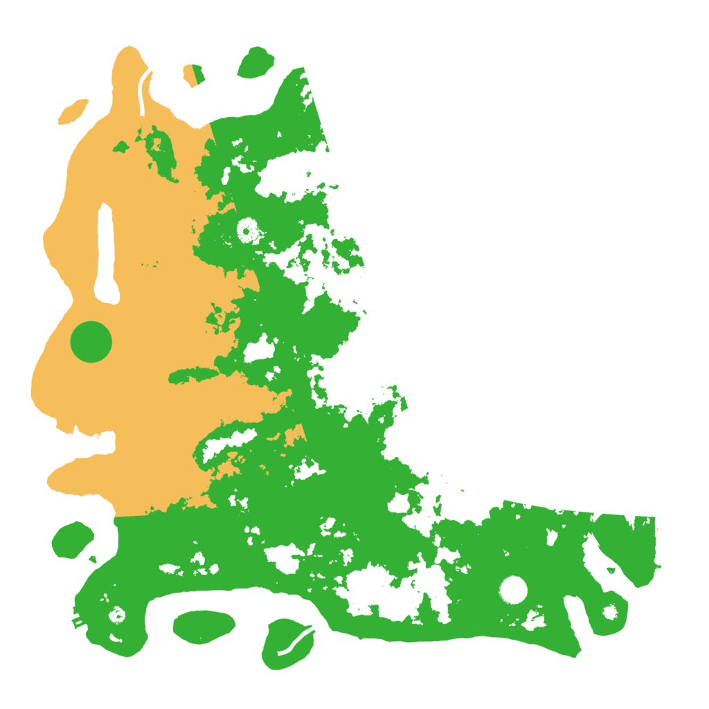 Biome Rust Map: Procedural Map, Size: 4500, Seed: 13691089