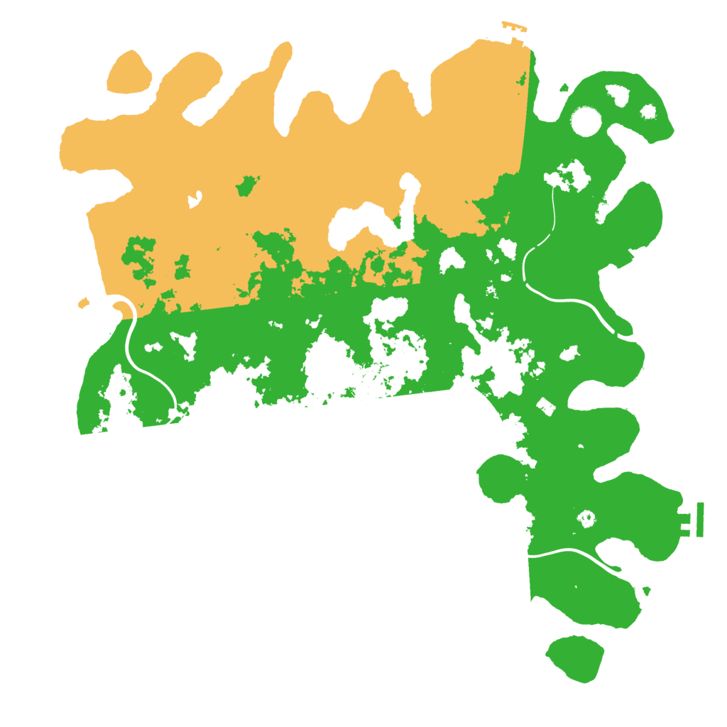 Biome Rust Map: Procedural Map, Size: 4250, Seed: 1230465599