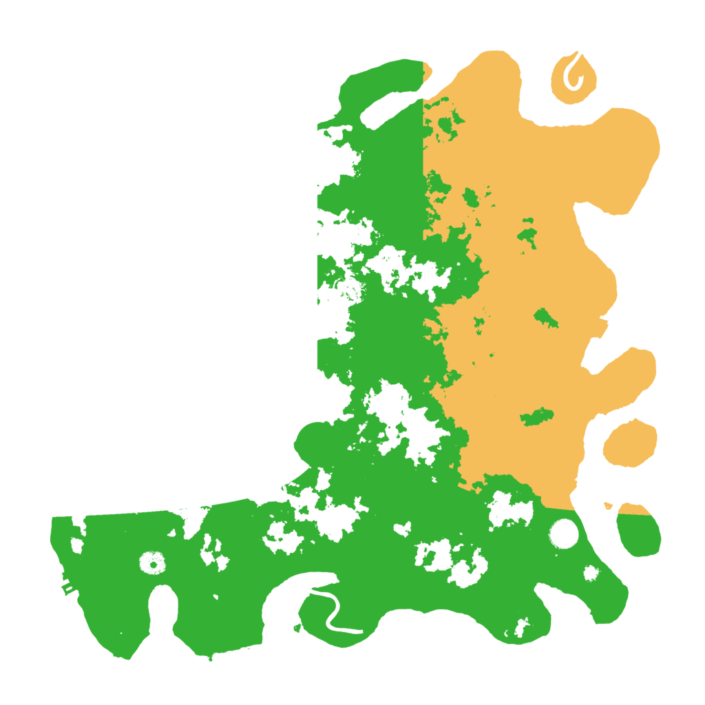 Biome Rust Map: Procedural Map, Size: 4250, Seed: 1156942099