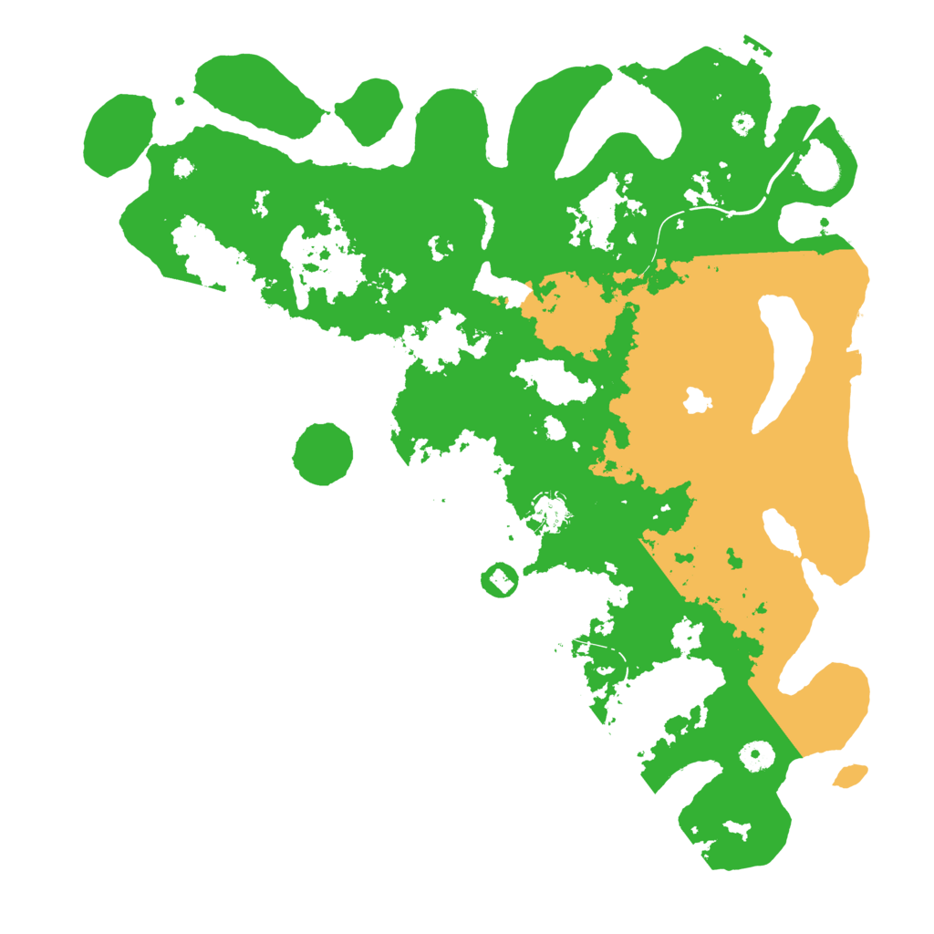 Biome Rust Map: Procedural Map, Size: 4300, Seed: 22787640