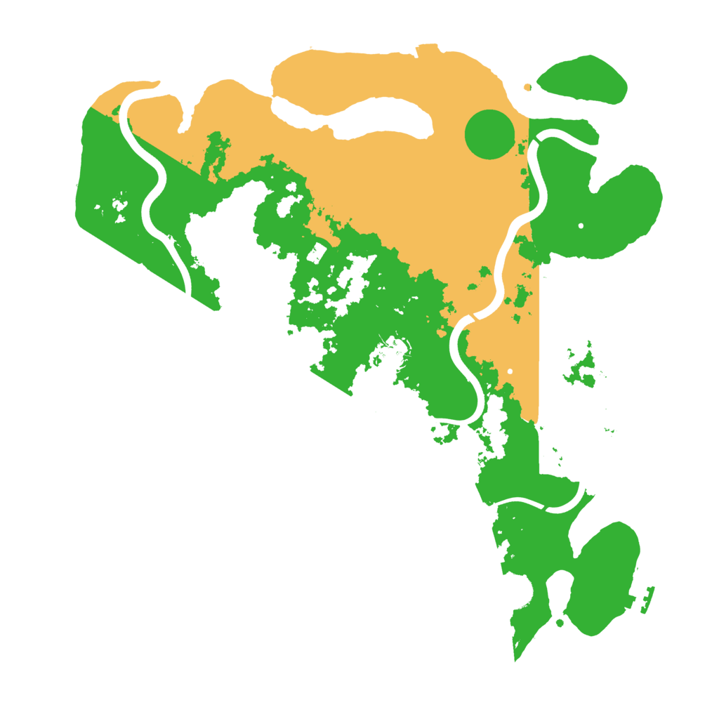 Biome Rust Map: Procedural Map, Size: 3800, Seed: 3932688