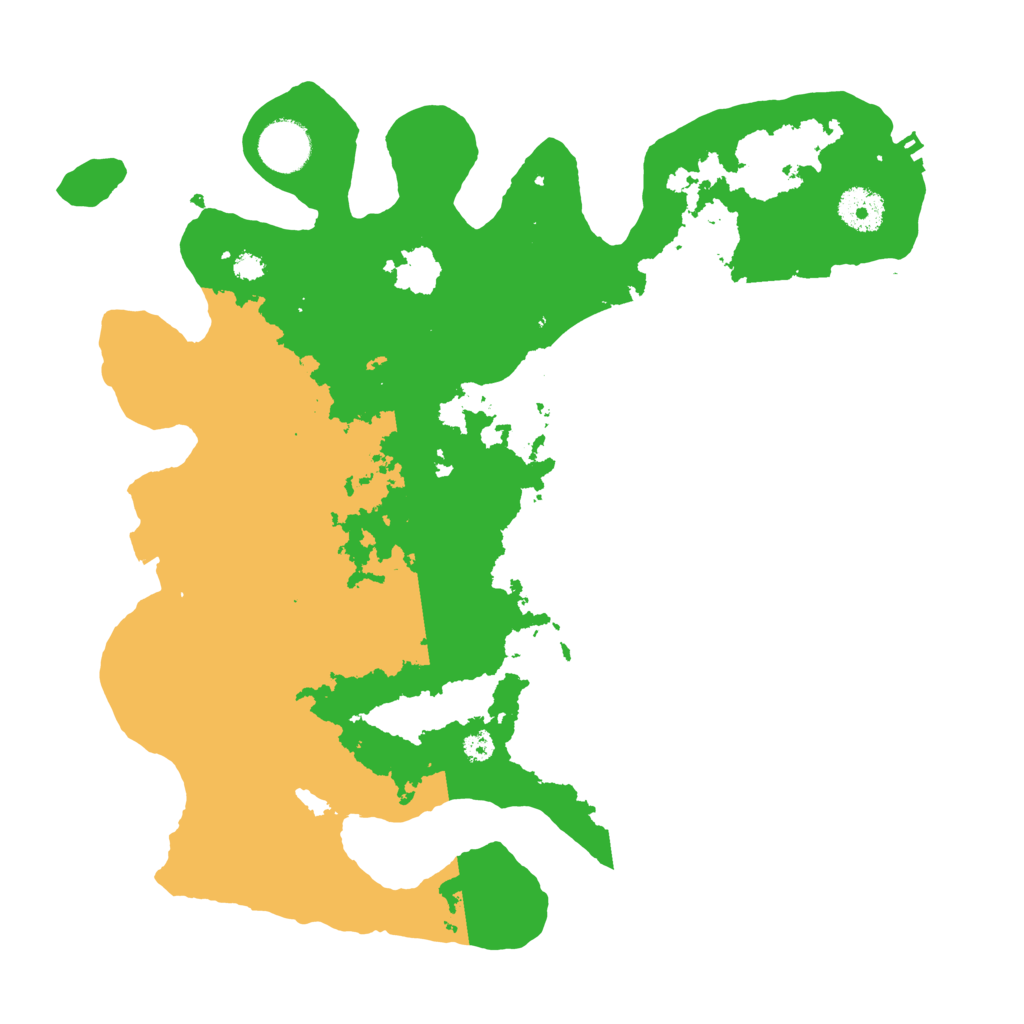 Biome Rust Map: Procedural Map, Size: 3450, Seed: 54203324