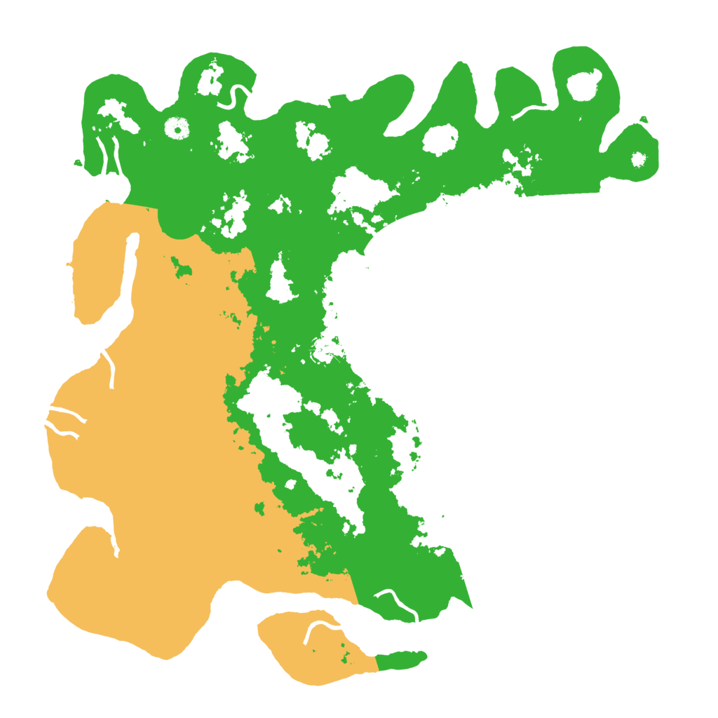 Biome Rust Map: Procedural Map, Size: 4501, Seed: 2356626