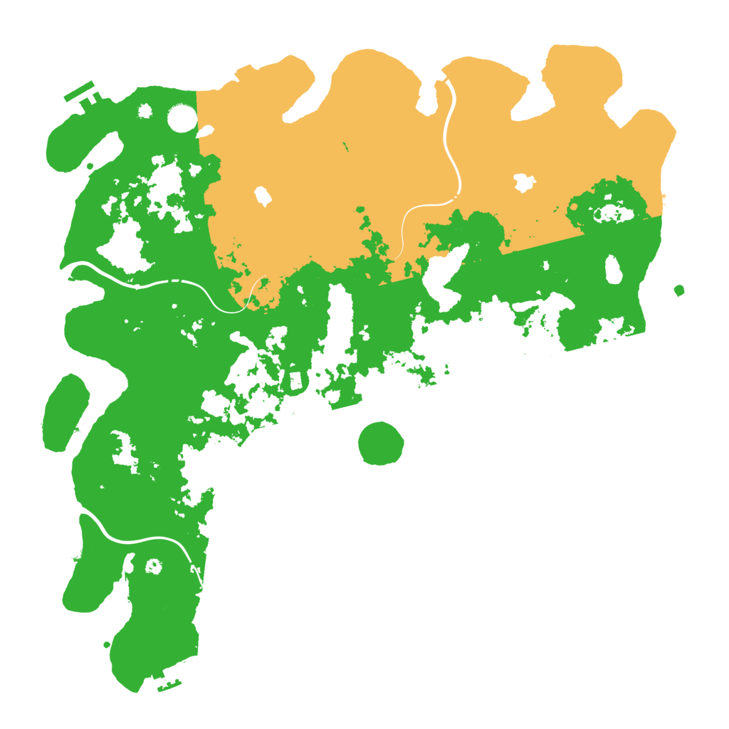 Biome Rust Map: Procedural Map, Size: 4500, Seed: 1938804896