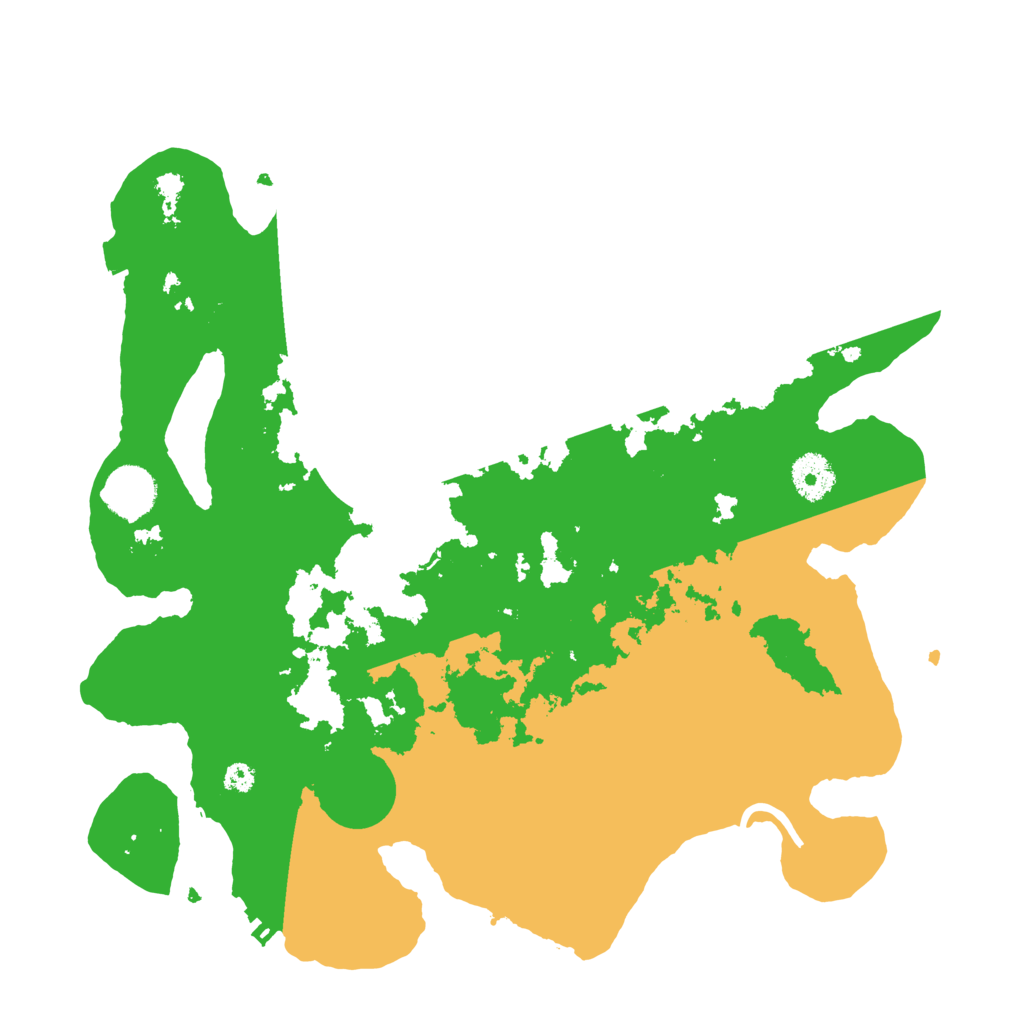 Biome Rust Map: Procedural Map, Size: 3500, Seed: 573664841