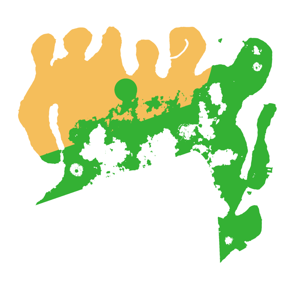 Biome Rust Map: Procedural Map, Size: 3500, Seed: 806739164