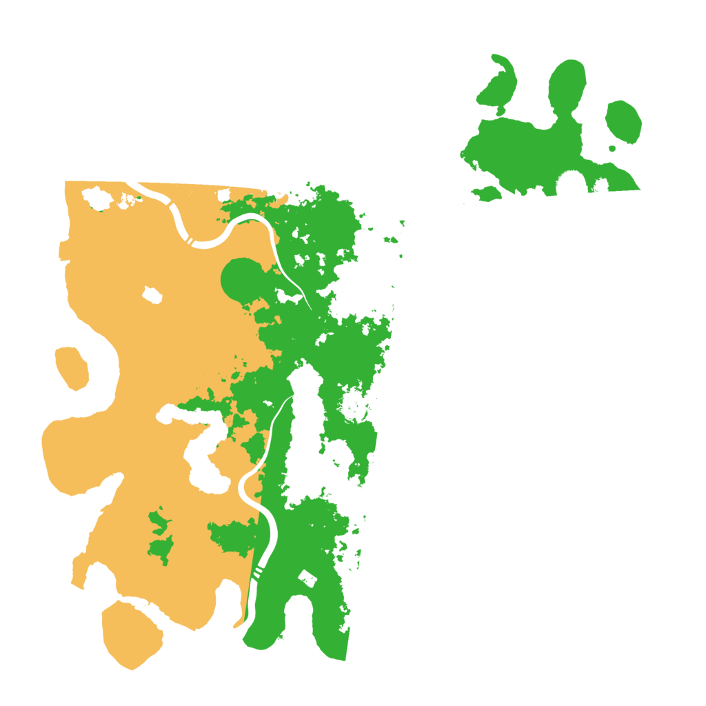 Biome Rust Map: Procedural Map, Size: 4250, Seed: 585336259