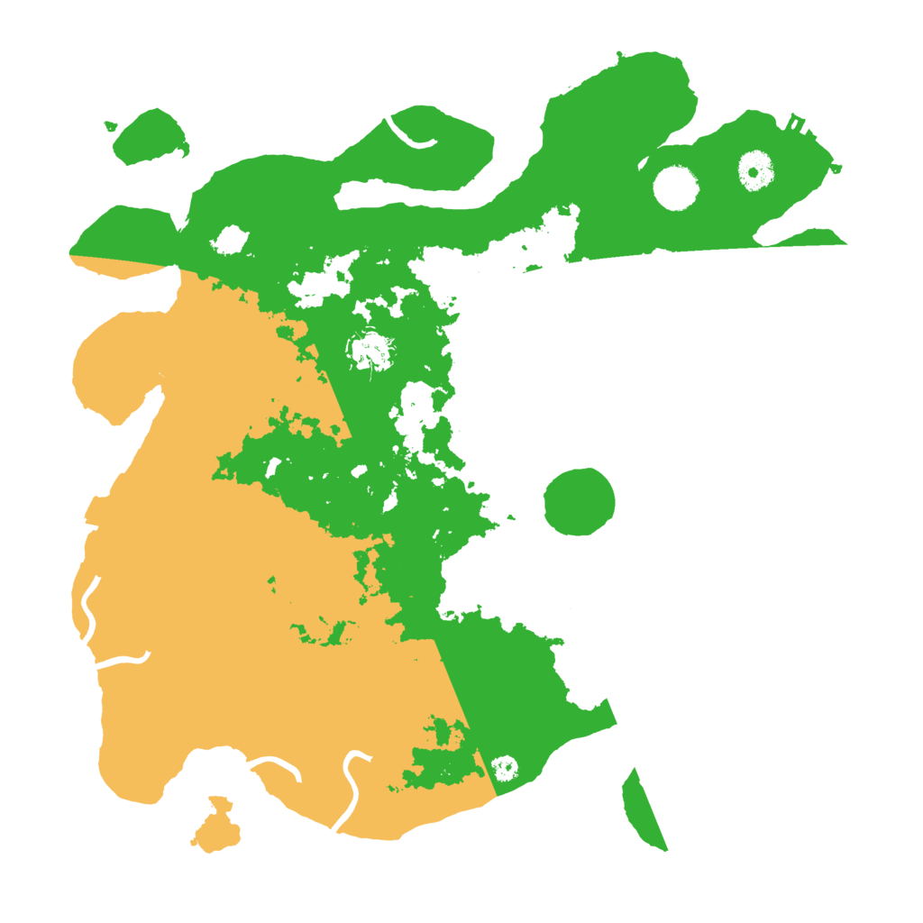 Biome Rust Map: Procedural Map, Size: 3700, Seed: 1212426969