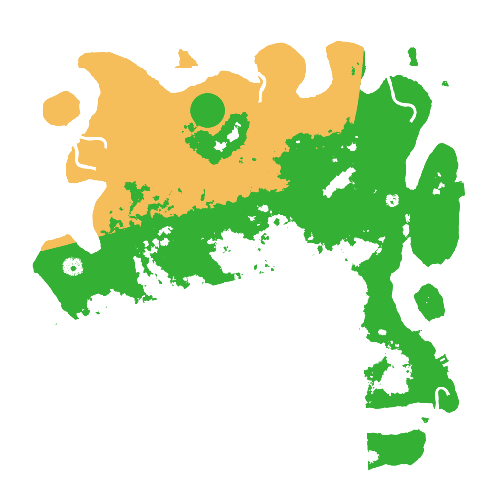 Biome Rust Map: Procedural Map, Size: 3850, Seed: 47749157