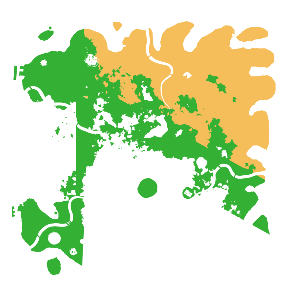 Biome Rust Map: Procedural Map, Size: 4300, Seed: 50294837