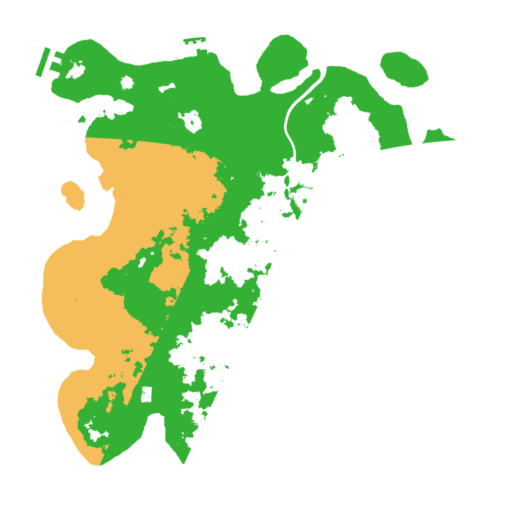 Biome Rust Map: Procedural Map, Size: 3450, Seed: 81776781