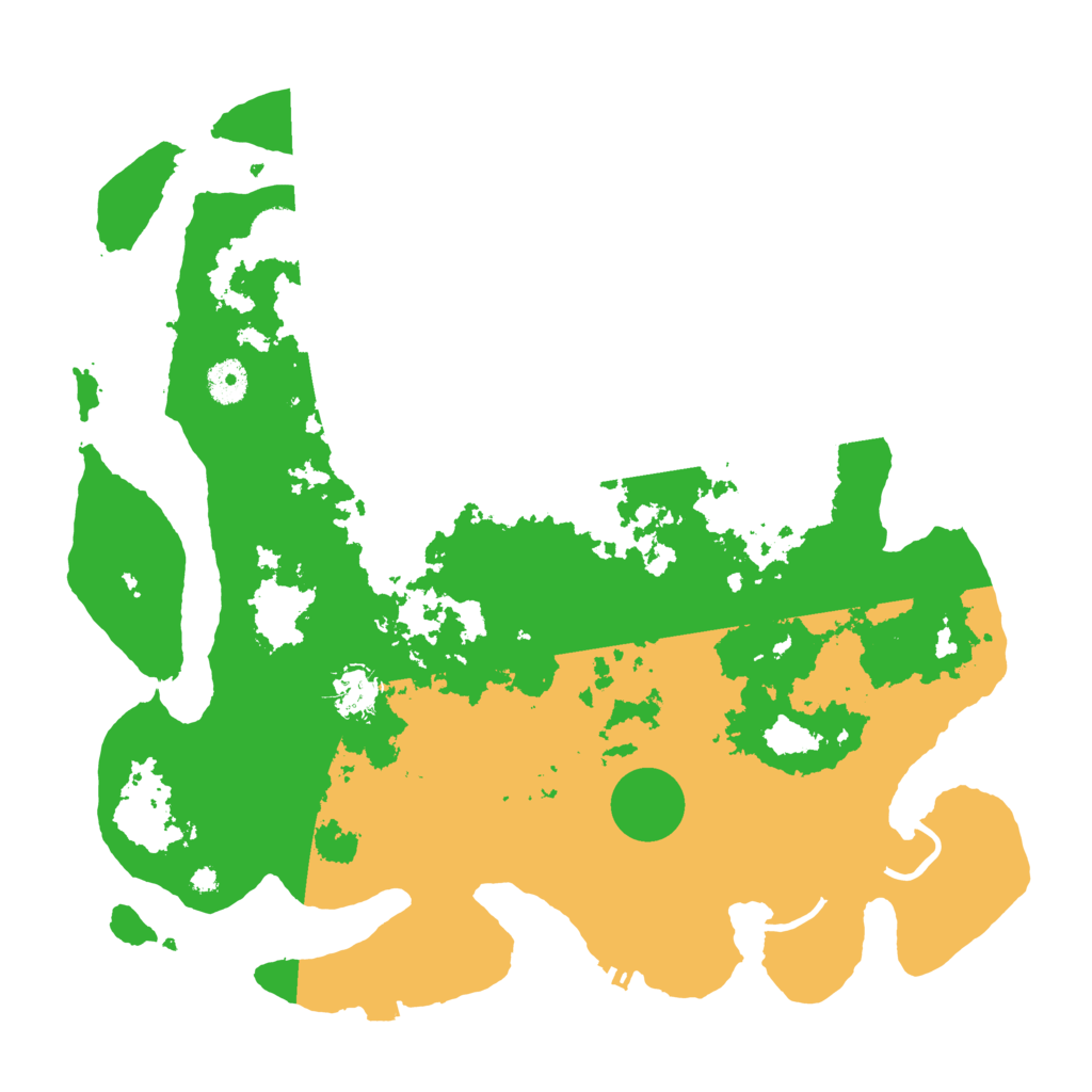 Biome Rust Map: Procedural Map, Size: 3900, Seed: 2294523