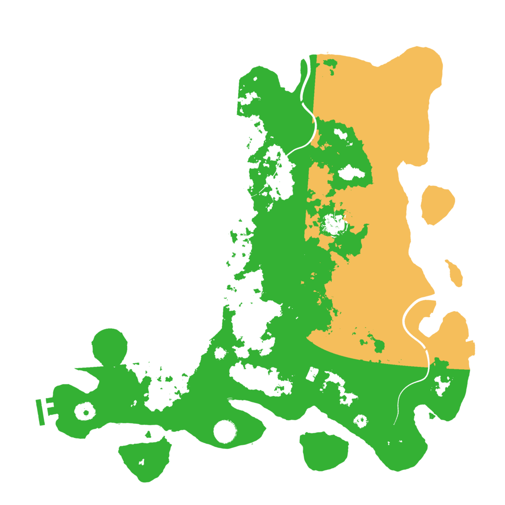 Biome Rust Map: Procedural Map, Size: 3900, Seed: 323552
