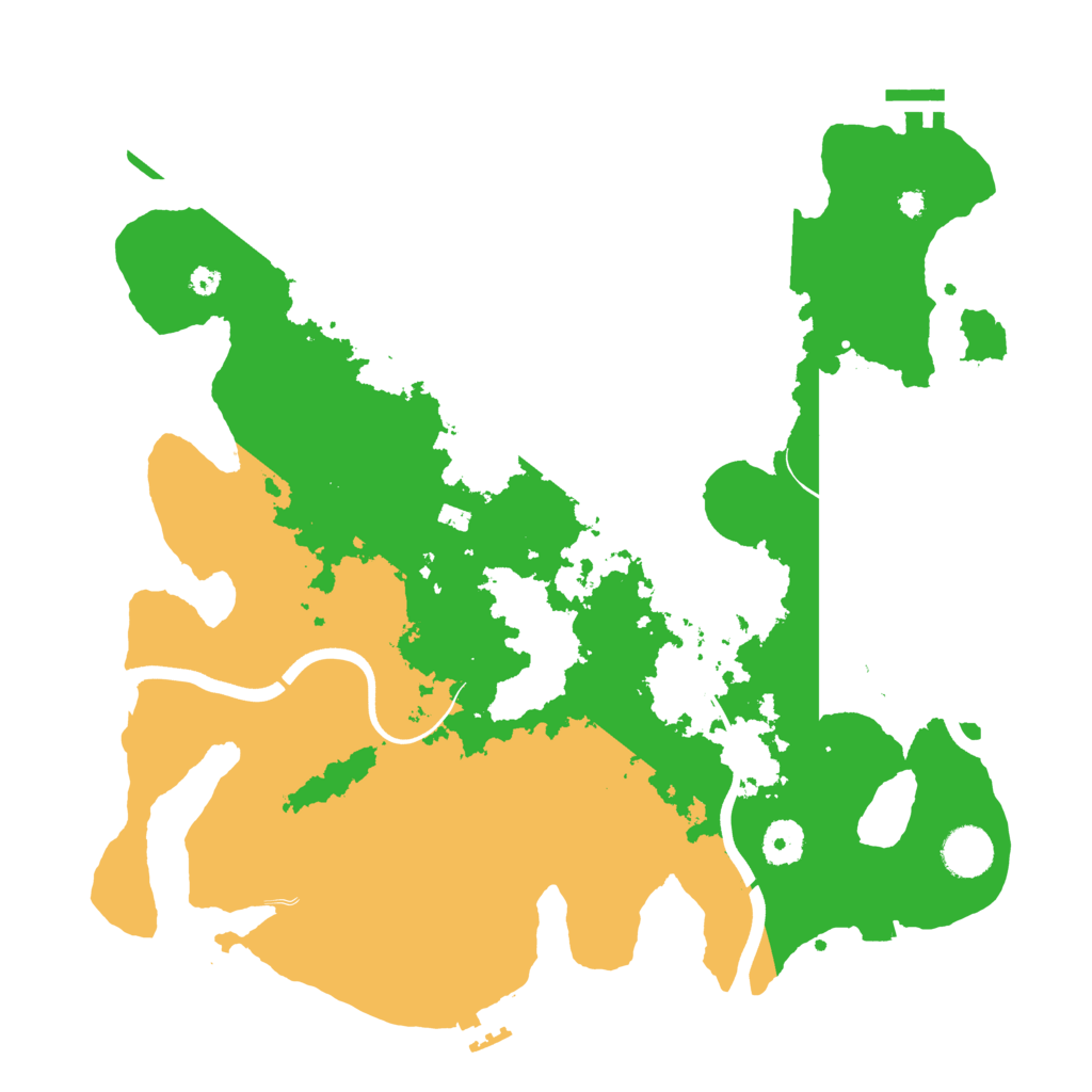Biome Rust Map: Procedural Map, Size: 3750, Seed: 397268734