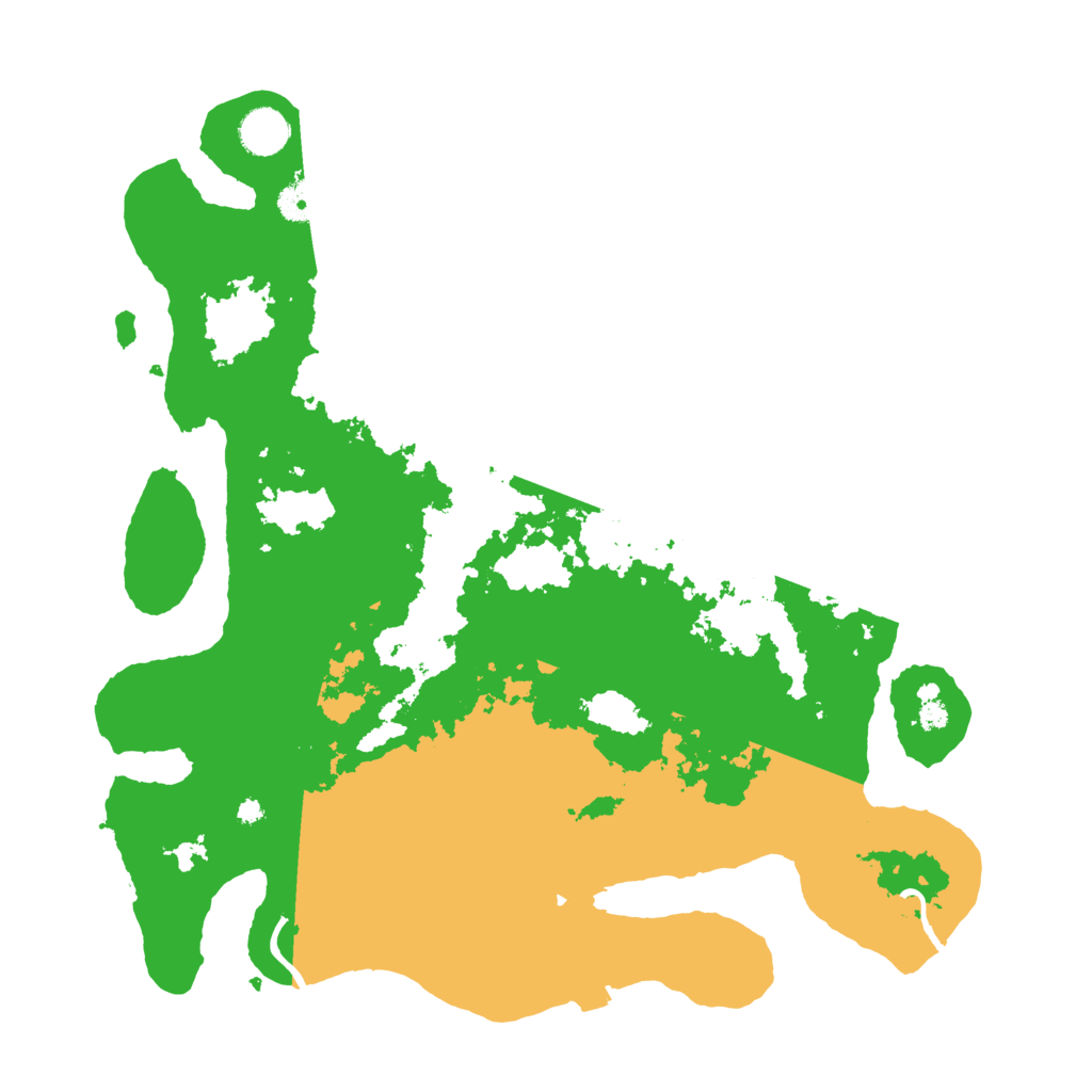 Biome Rust Map: Procedural Map, Size: 4000, Seed: 10816564
