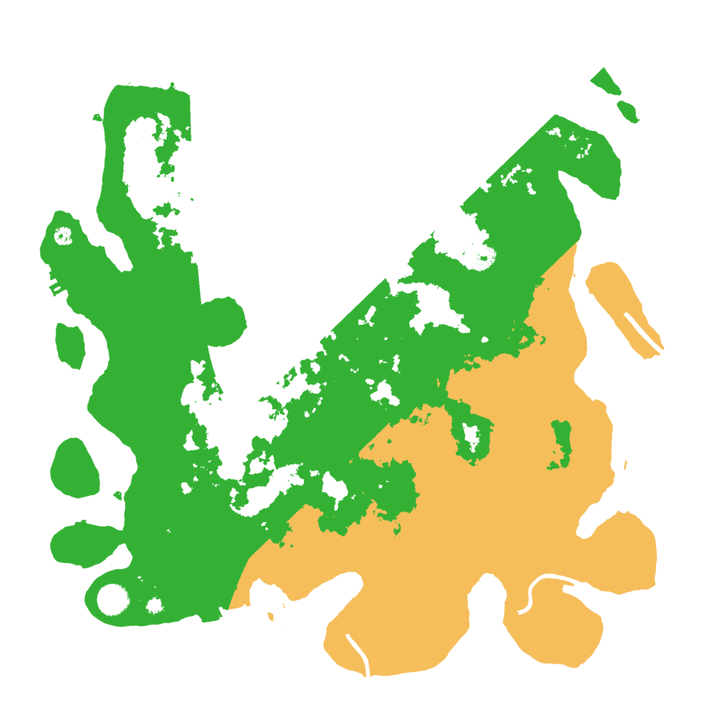 Biome Rust Map: Procedural Map, Size: 4000, Seed: 22587924