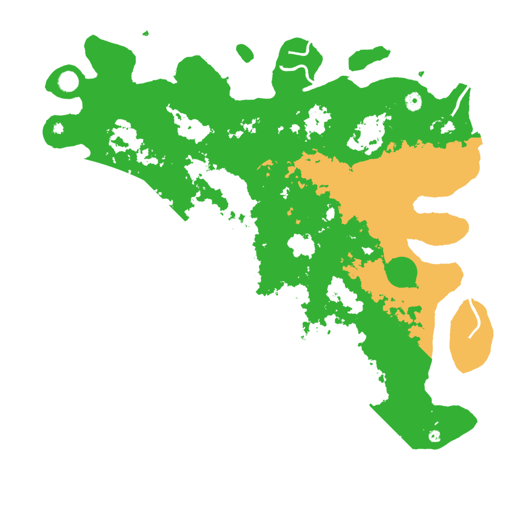 Biome Rust Map: Procedural Map, Size: 4400, Seed: 70623419