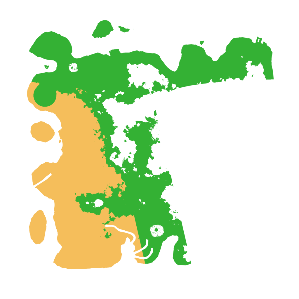 Biome Rust Map: Procedural Map, Size: 3450, Seed: 14446997