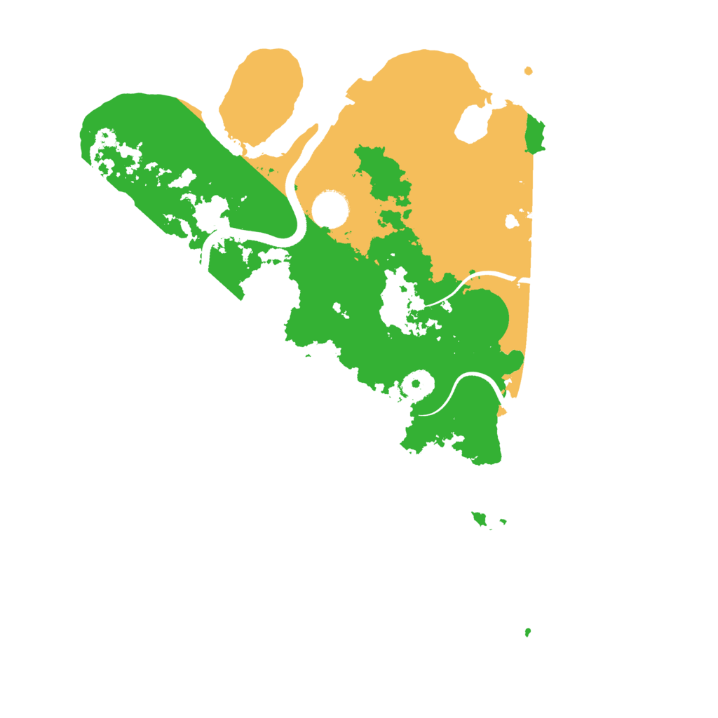 Biome Rust Map: Procedural Map, Size: 3500, Seed: 1360859006