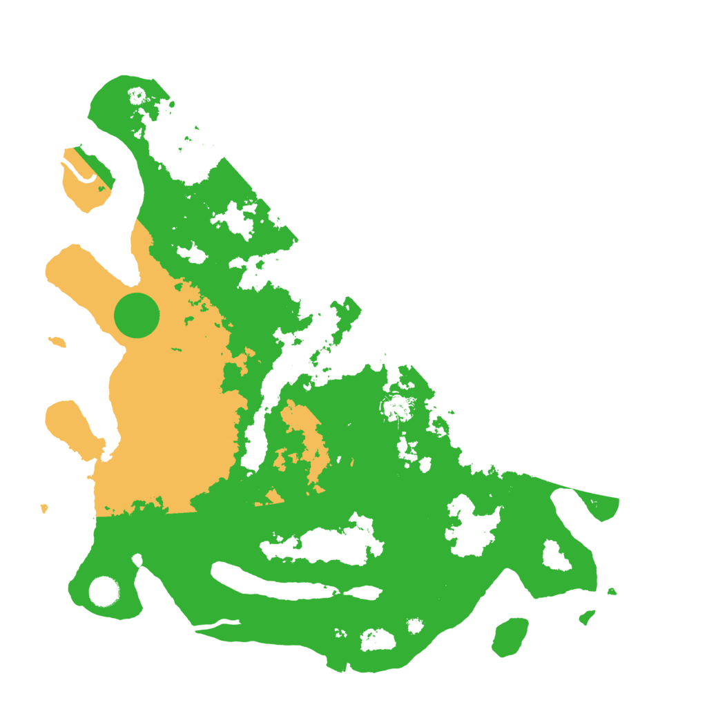 Biome Rust Map: Procedural Map, Size: 4100, Seed: 91142953