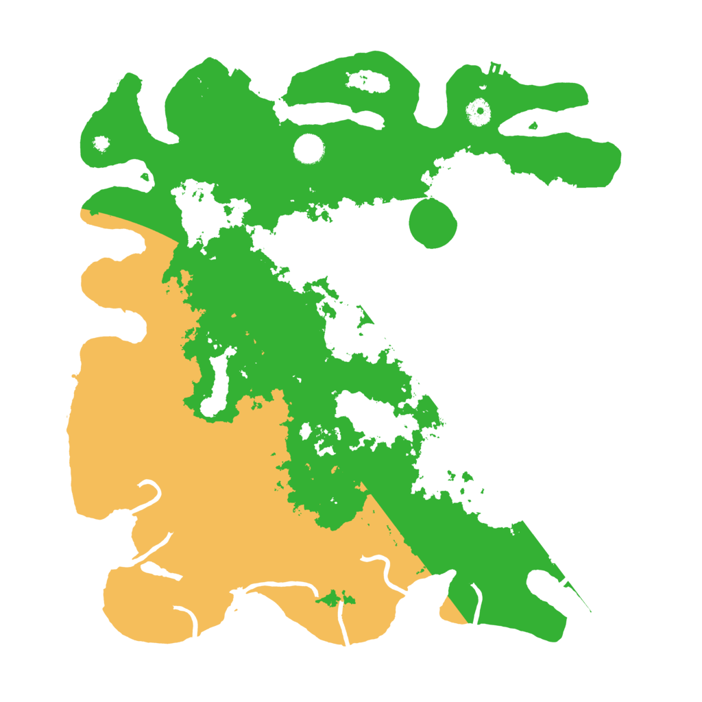 Biome Rust Map: Procedural Map, Size: 4100, Seed: 98907754