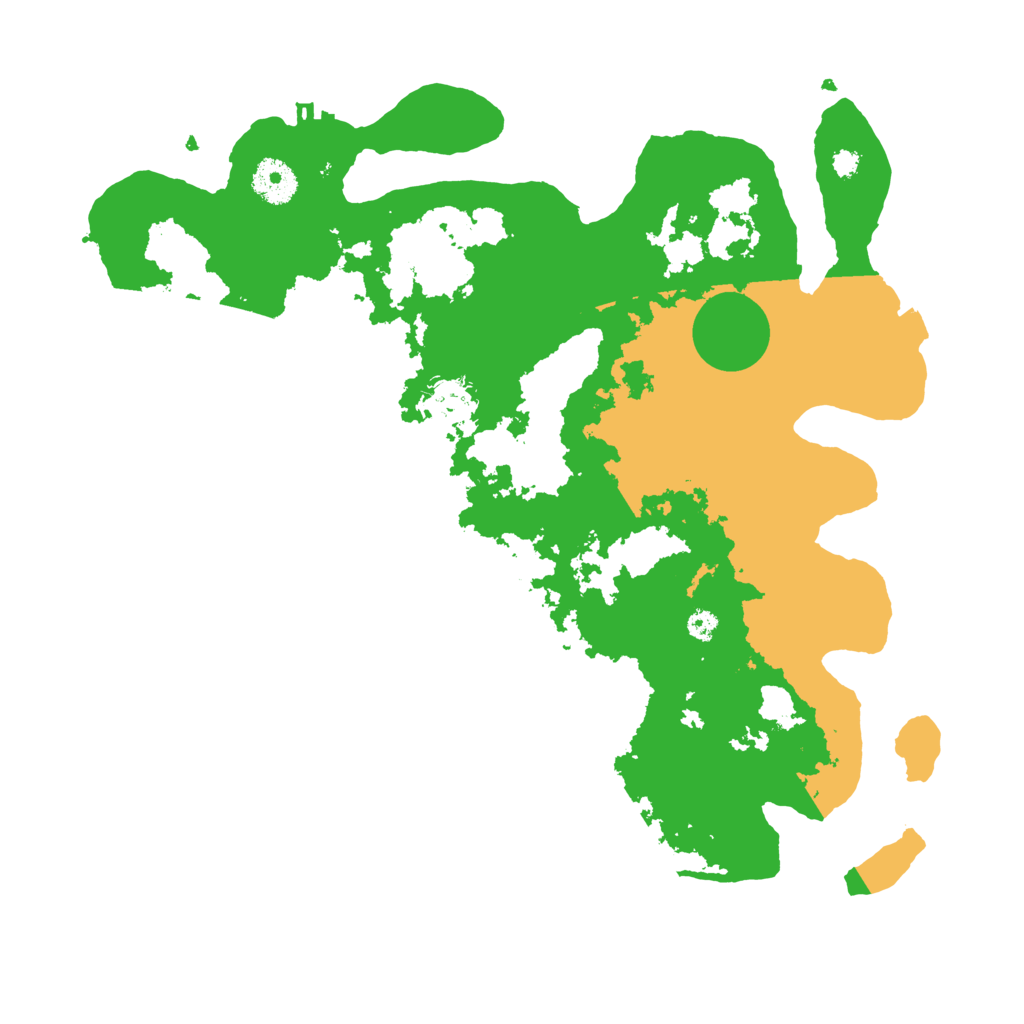 Biome Rust Map: Procedural Map, Size: 3500, Seed: 1228050209