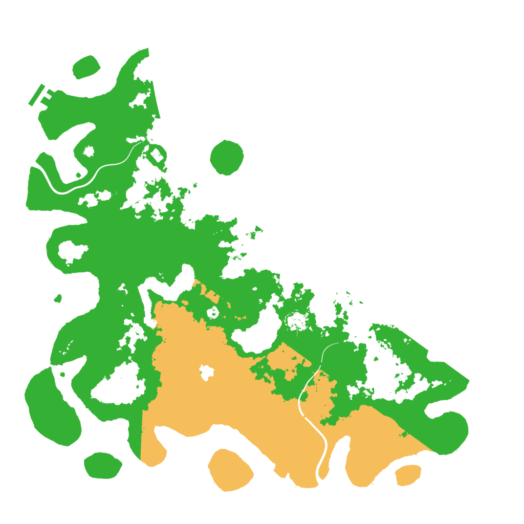 Biome Rust Map: Procedural Map, Size: 4400, Seed: 56457972