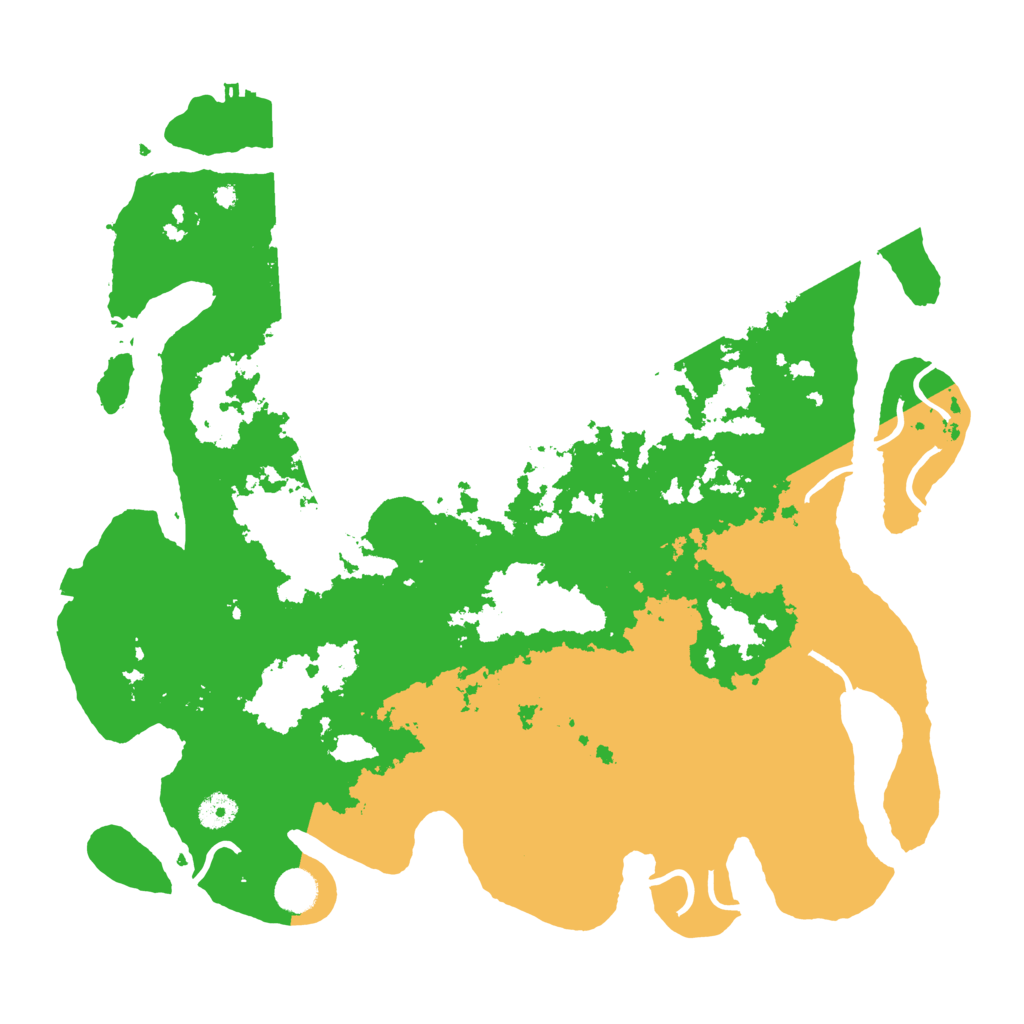 Biome Rust Map: Procedural Map, Size: 4250, Seed: 96200917